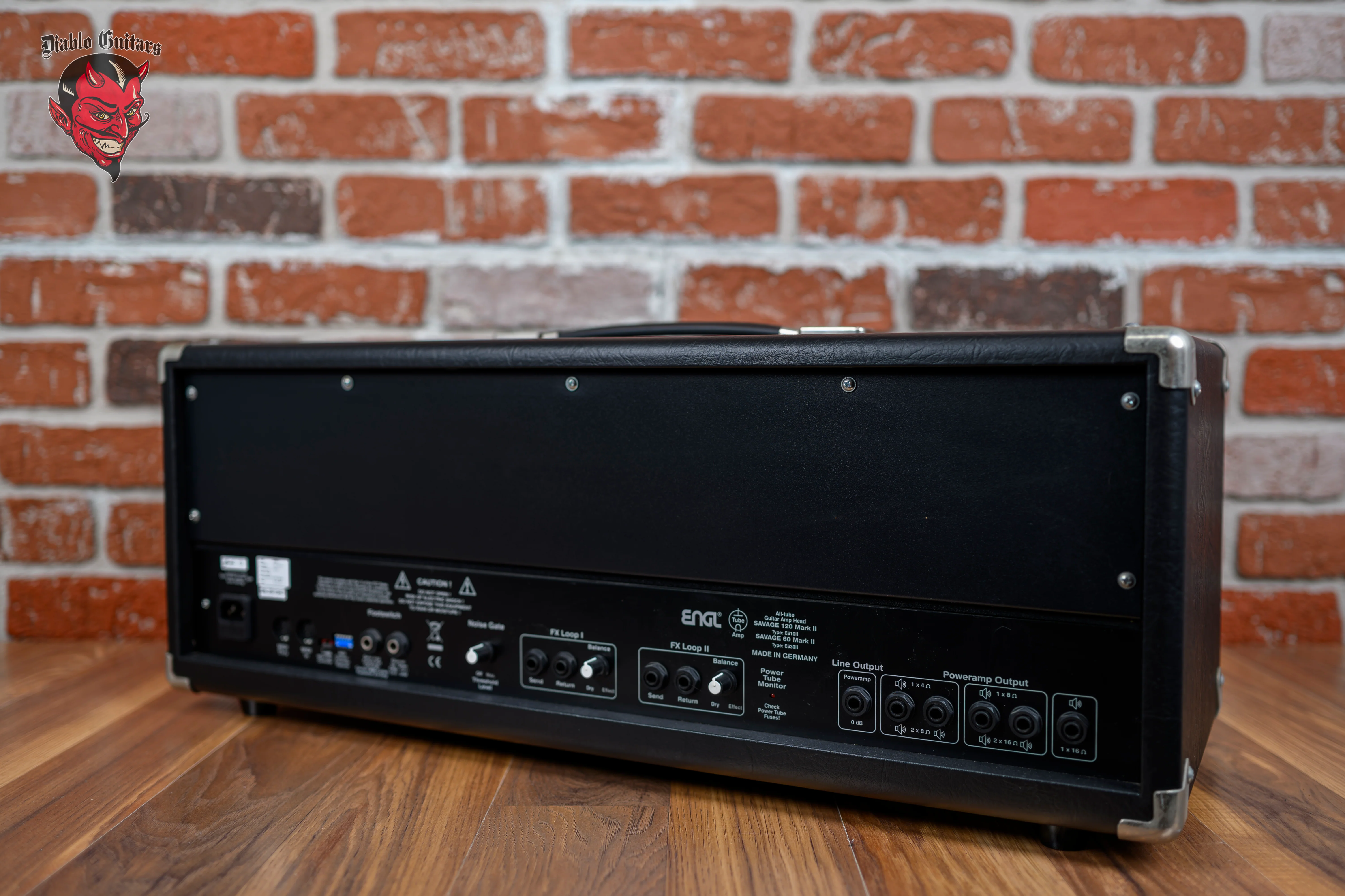 Engl Savage 60 Head Mark II E630II 4-Channel 60-Watt Guitar Amp Head Black