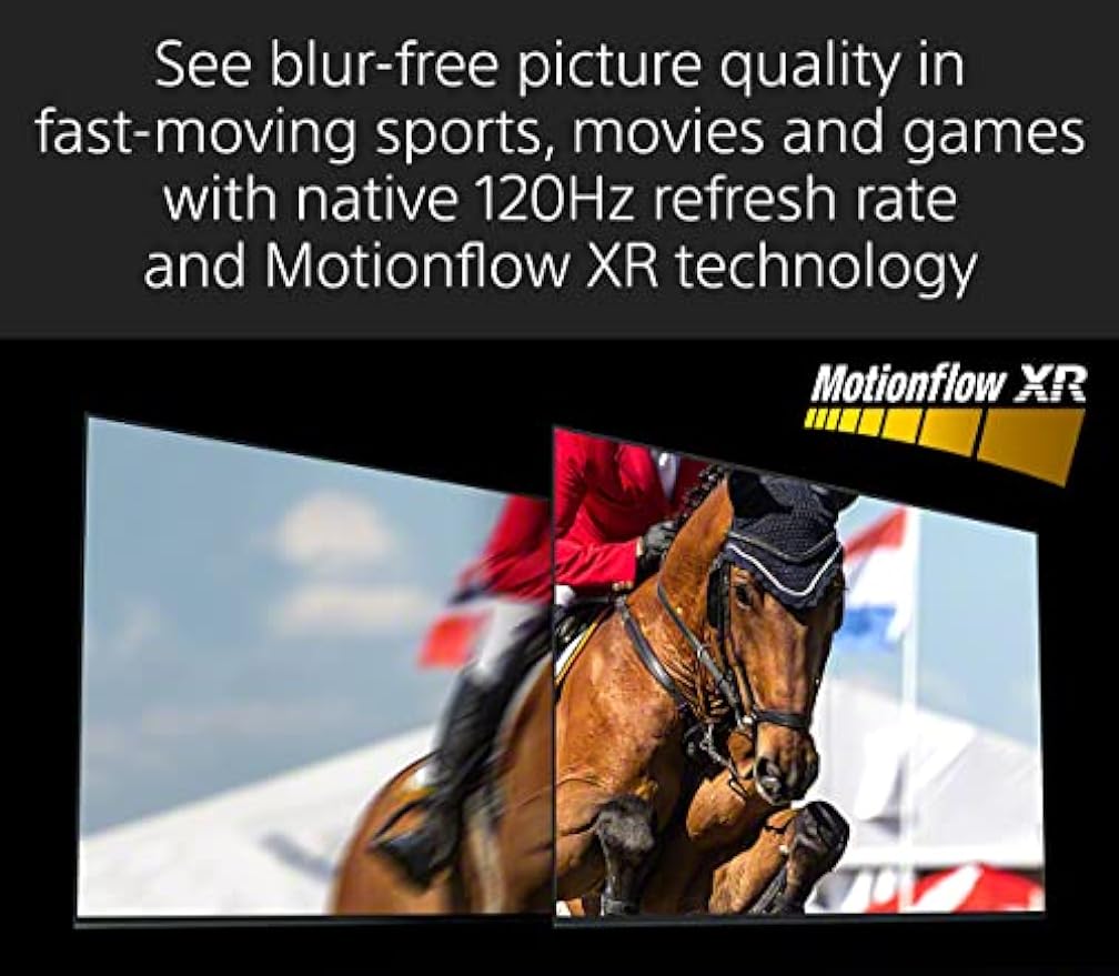 Sony 50 Inch 4K Ultra HD TV X85K Series: LED Smart Google TV with Dolby Vision HDR and Native 120HZ Refresh Rate KD50X85K- Latest Model, Black