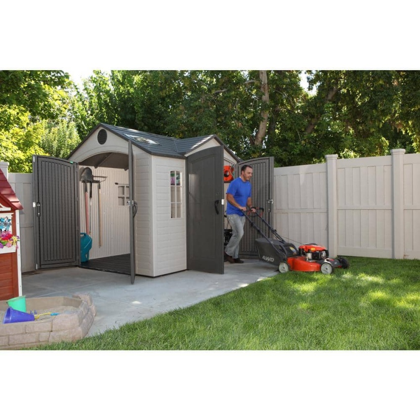 10 ft. x 8 ft. Resin Shed