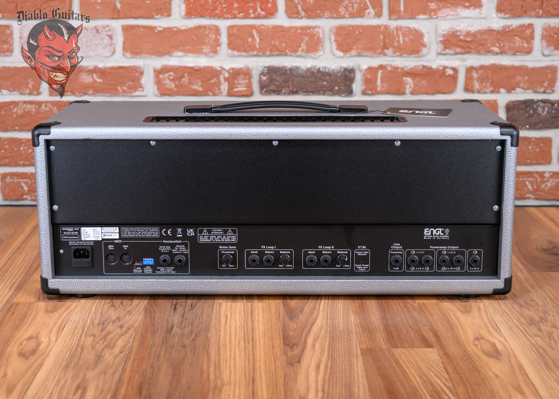 Engl Custom Shop Savage 120 MARK II E610II Silver Bronco