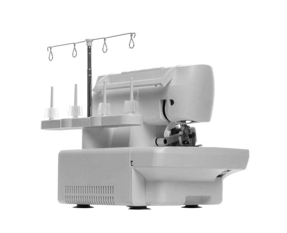 SINGER S0100 Metal Frame Serger with Accessory Kit | Overlock Machine with 6 Built-in Stitches, 2-3-4 Thread Capability, Adjustable Tension & Stitch Length, 1300 Stiches per Minute & Differential Feed