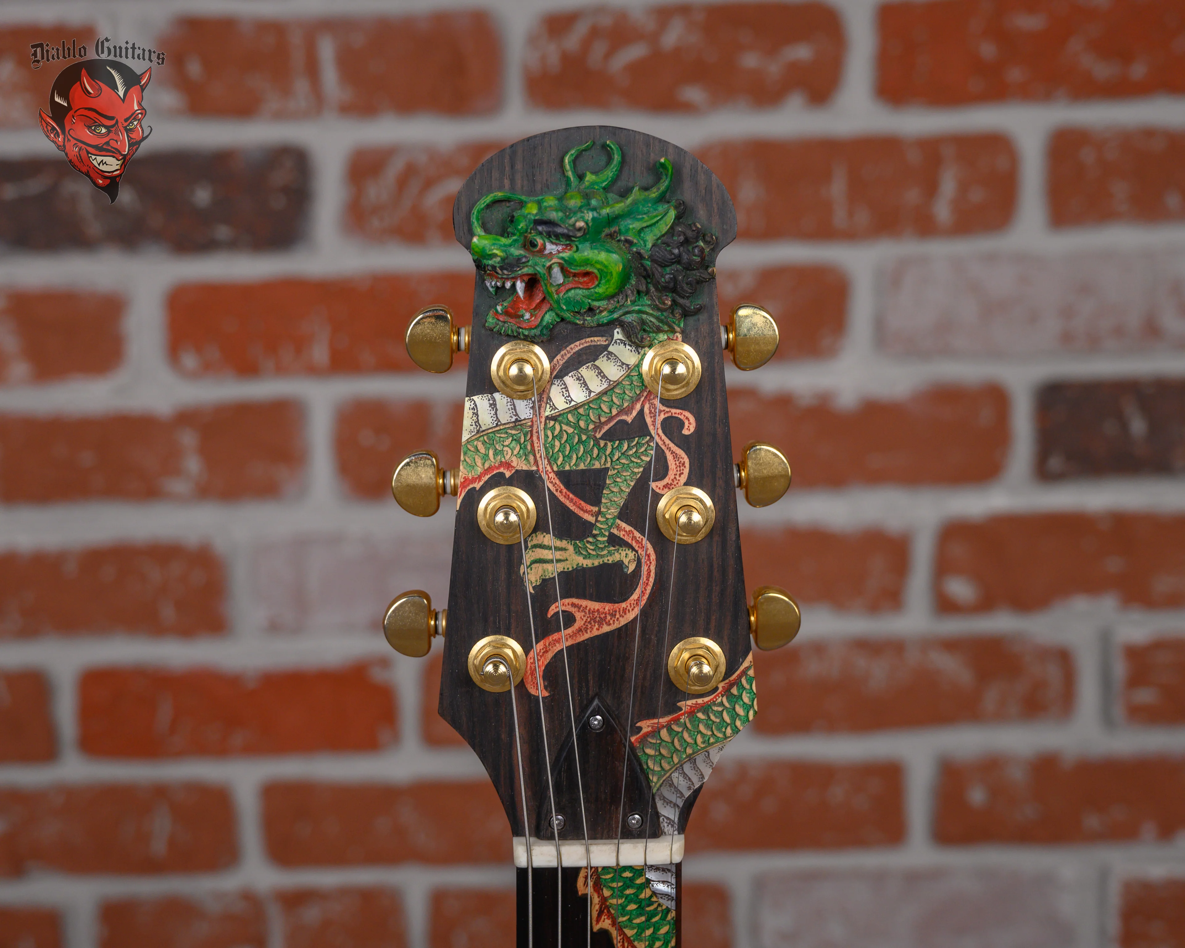 Blueberry Semi-Hollow Dragon Natural 2022 w/Gigbag