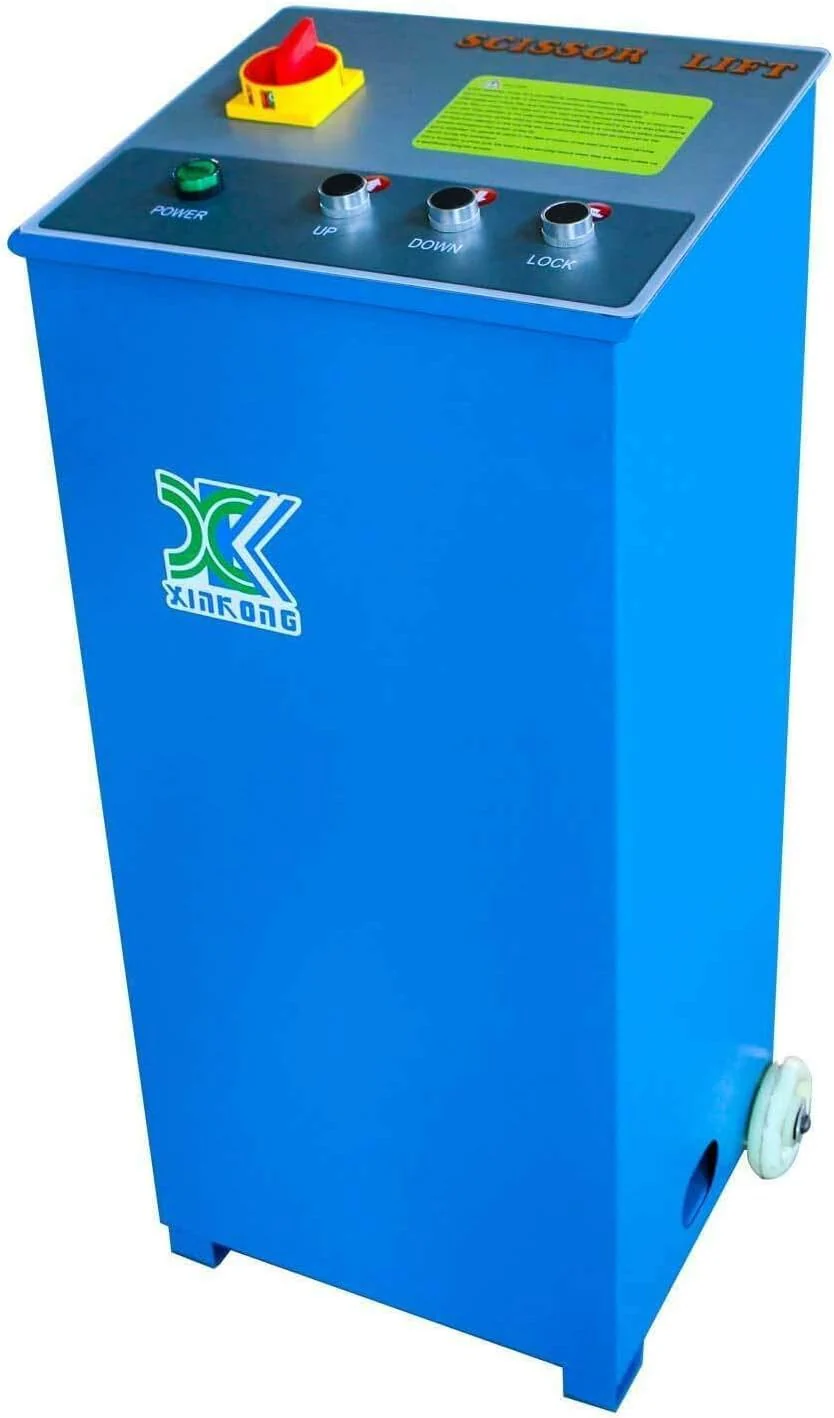 XK 6600 lbs. Automotive Auto Lift Mid Rise Scissor Automotive Car Lift 220V with 12 Months Parts Replacement