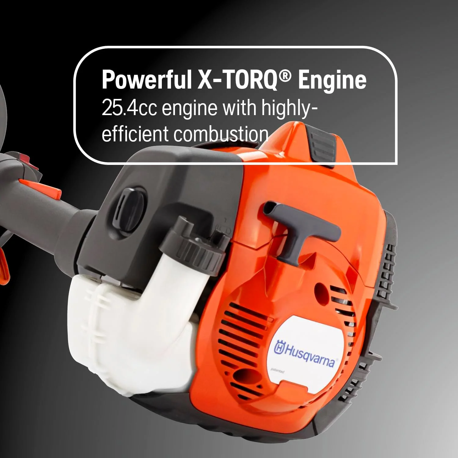 Husqvarna 525L Gas String Trimmer, 25.4-cc 2-Cycle, 17-Inch Straight Shaft Gas Weed Eater with Tap-n-Go Trimmer Head for Easy Reloading