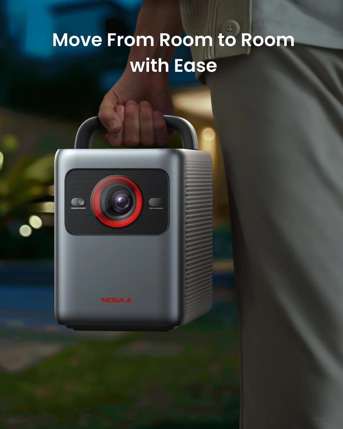 NEBULA Cosmos 4K SE Smart Projector, Nebulamaster, High-Brightness with Dolby Vision, 200