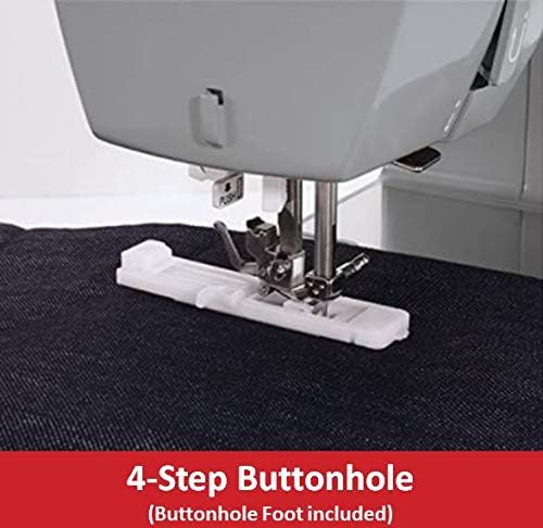 SINGER Heavy Duty 4411 High Speed Sewing Machine with Accessory Kit | Strong Motor With Enhanced Piercing Power, 69 Stitch Applications, Full Metal frame, 4-step Buttonhole & LED Light