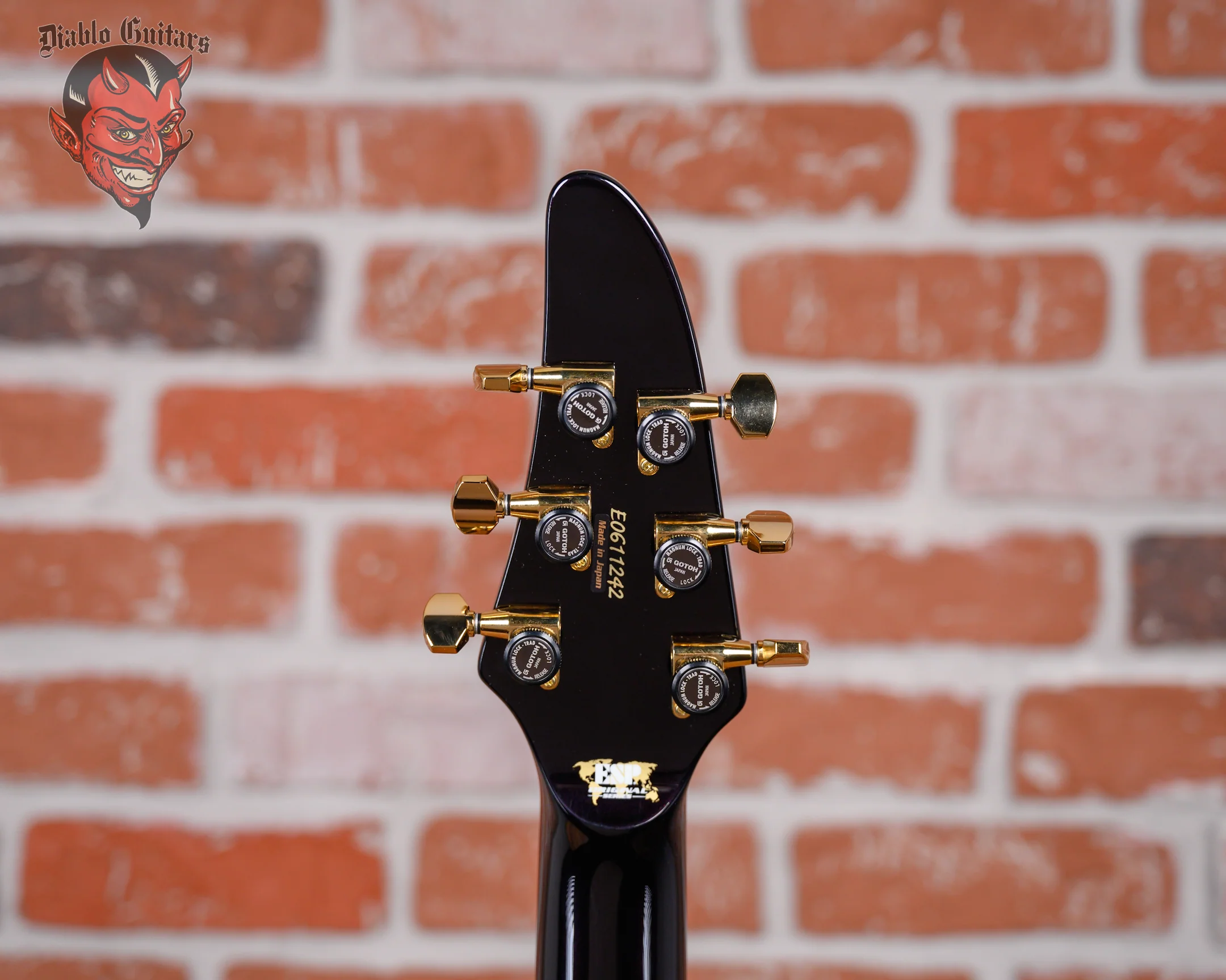 ESP Custom Shop CTM NT FM Horizon Flame Maple Top Indigo Purple 2024 w/OHSC