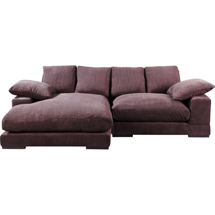 106′′ Wide Reversible Sofa & Chaise