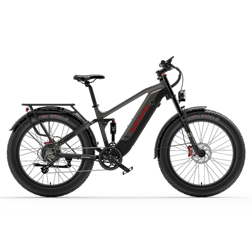 Dukawey Silvertip8 1000W 26" Fat Bike E-Mountainbike SUV E-bike 52V 20Ah Samsung Akku