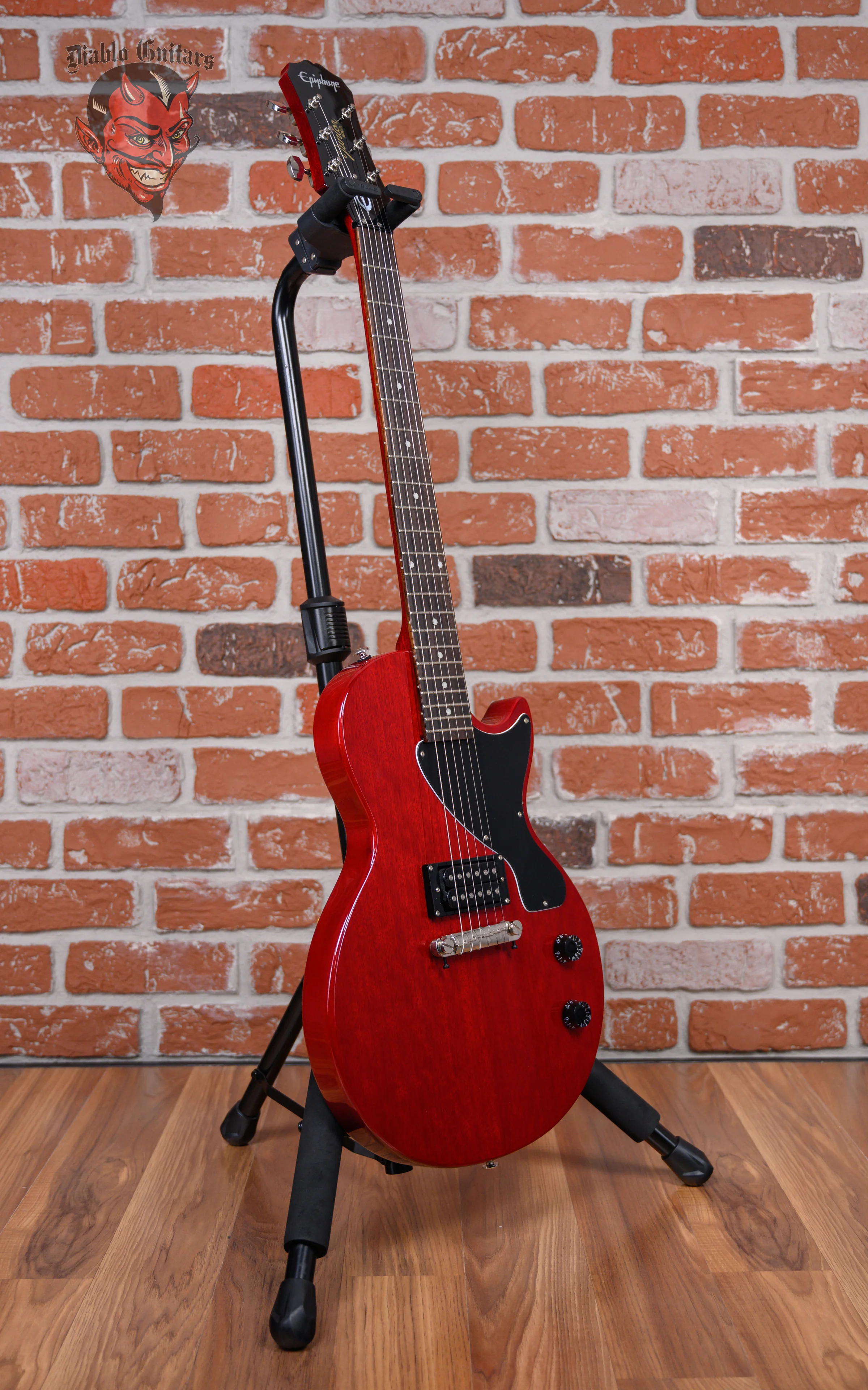 Epiphone Les Paul Jr. Cherry 2010 w/Hard Shell Case