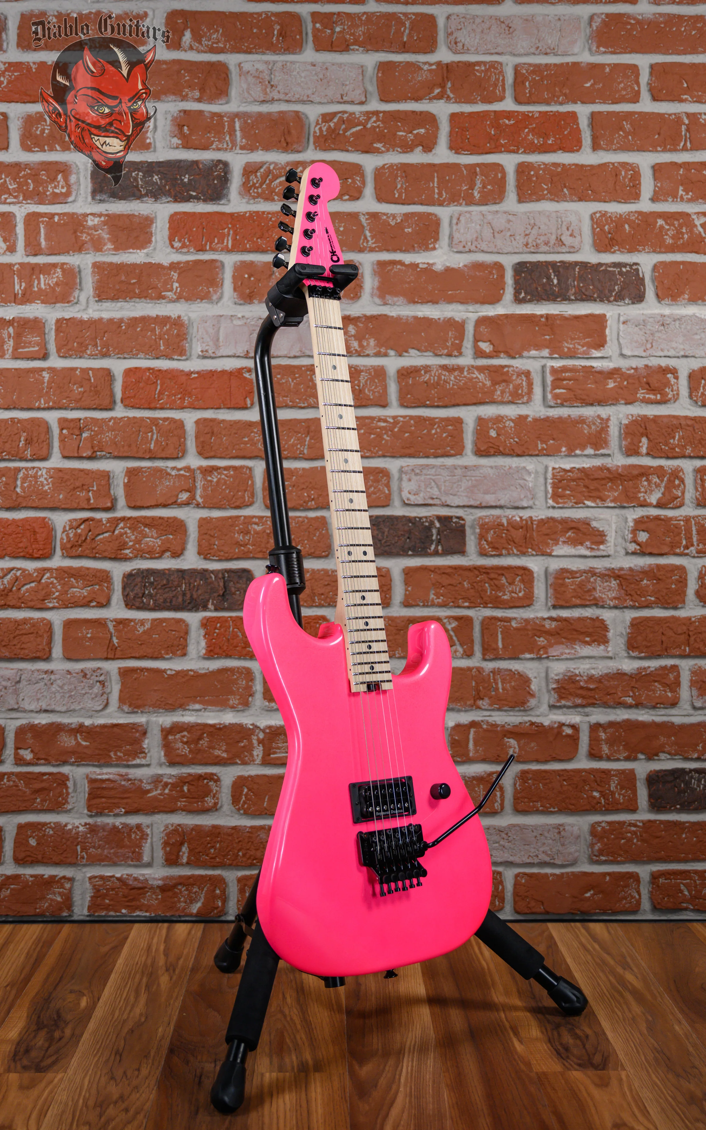 Charvel USA Custom Shop San Dimas Namm Edition #606 Master Built by ��Red�� Dave Nichols Neon Pearl Pink 2025 w/OHSC (B-stock)