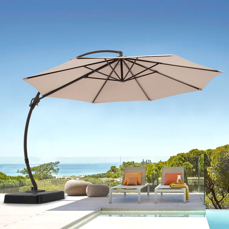 Ebonique Cantilever Umbrella with Base Included  Ebonique Cantilever Umbrella with Base Included  Ebonique Cantilever Umbrella with Base Included  Ebonique Cantilever Umbrella with Base Included  Ebonique Cantileve