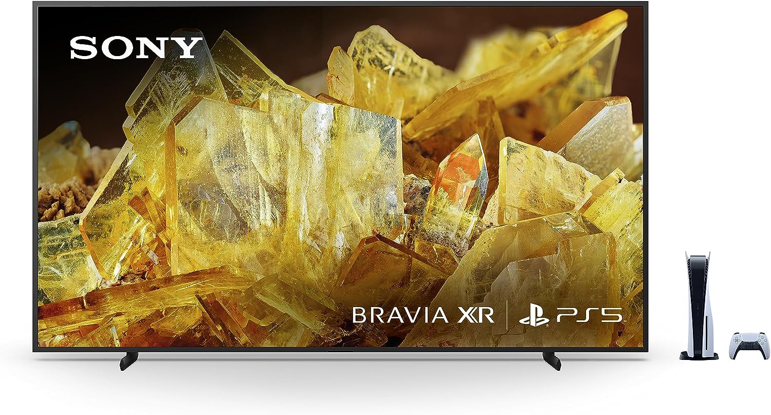 Sony 55 Inch 4K Ultra HD TV X90L Series: BRAVIA XR Full Array LED Smart Google TV with Dolby Vision HDR and Exclusive Features for The Playstation® 5 XR55X90L- 2023 Model