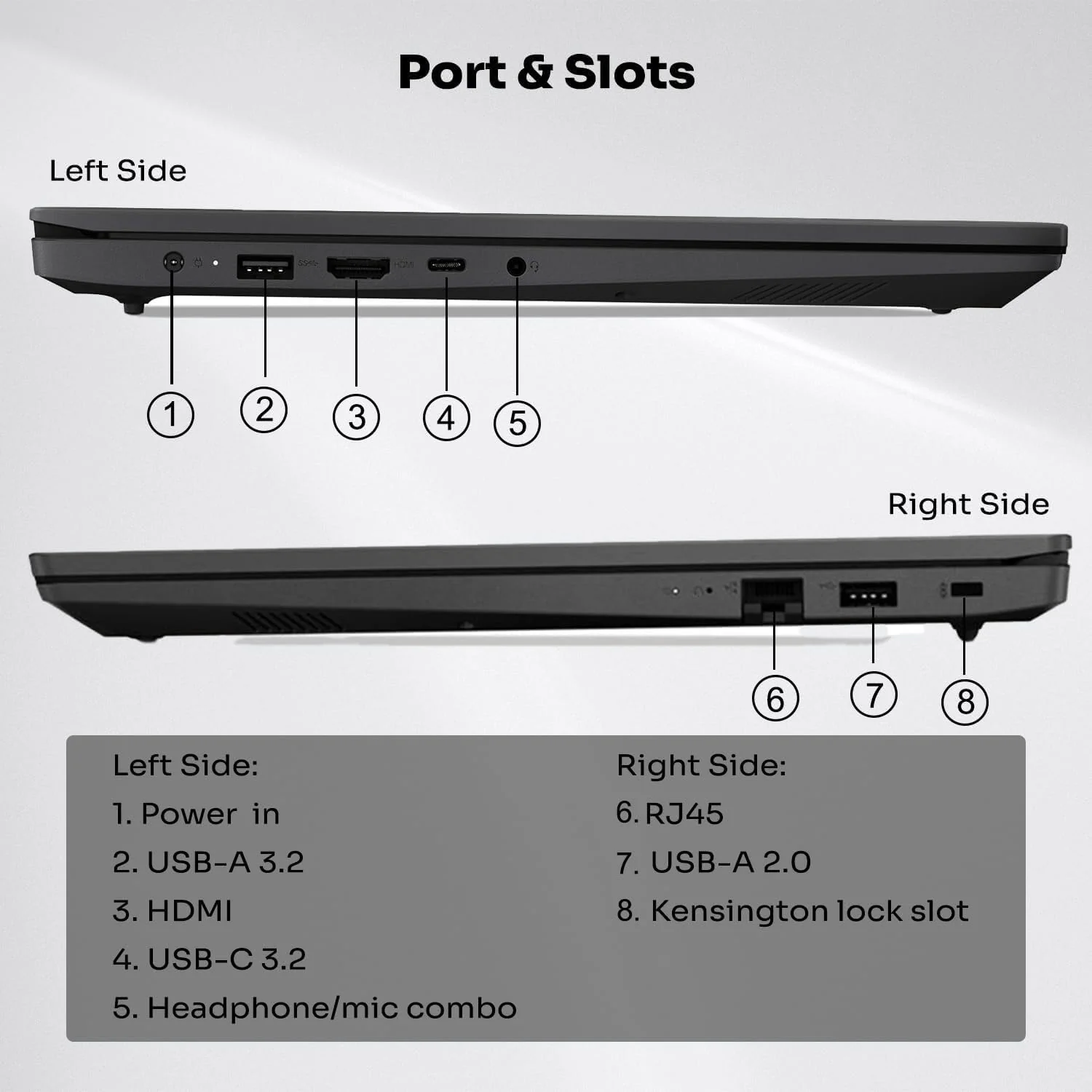 Lenovo V-Series V15 Business Laptop, 15.6