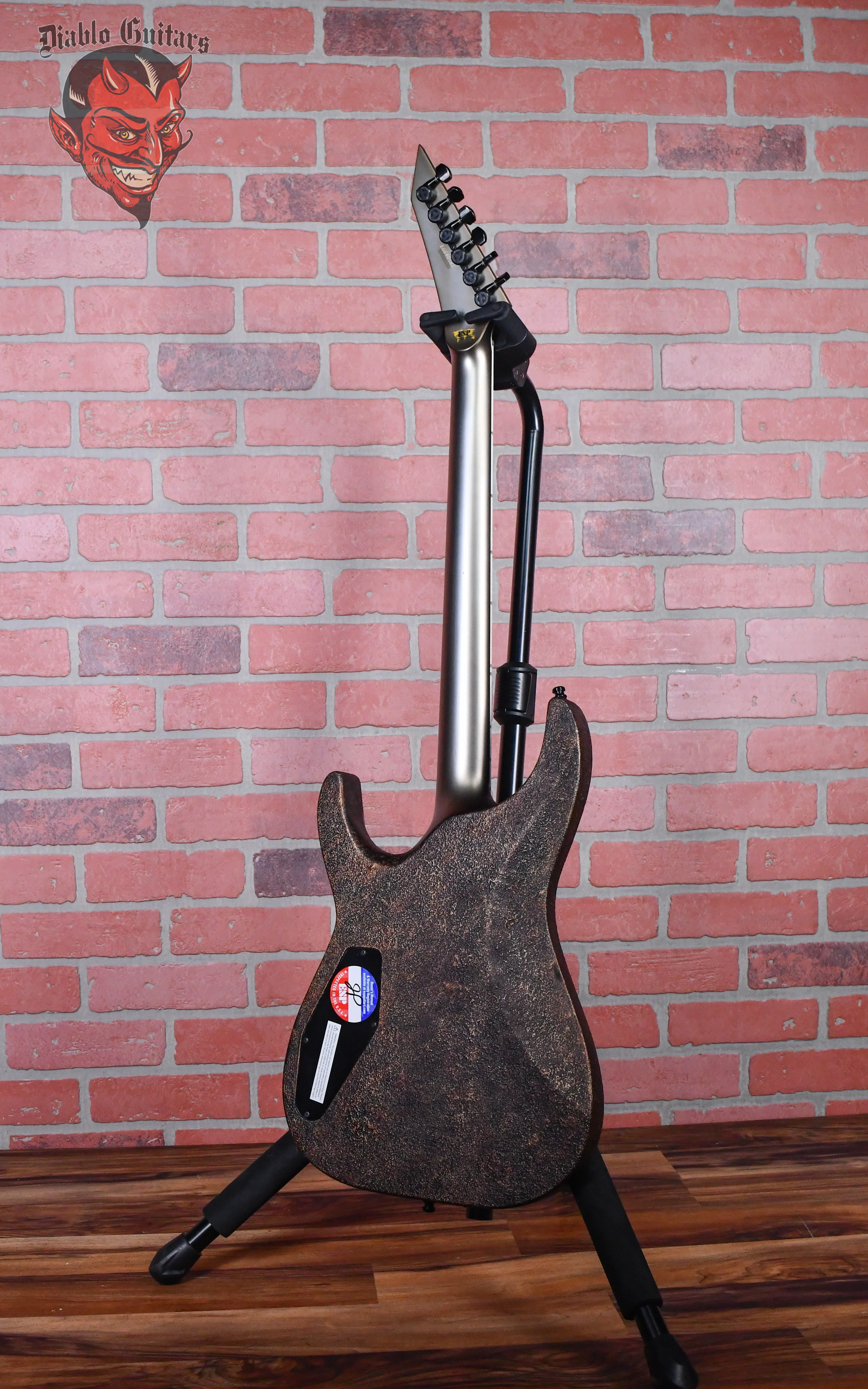 ESP Original Series Horizon II Custom Cast Metal Rusty Iron 2018 w/OHSC