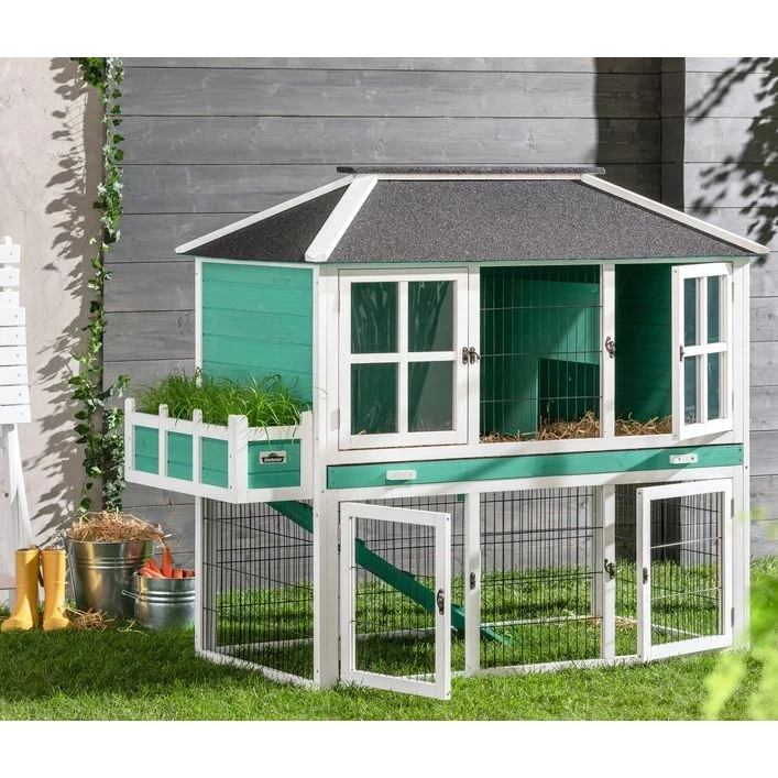 Dehner Lieblinge Rodent Home Palazzo, approx. W145/H121/D72 cm