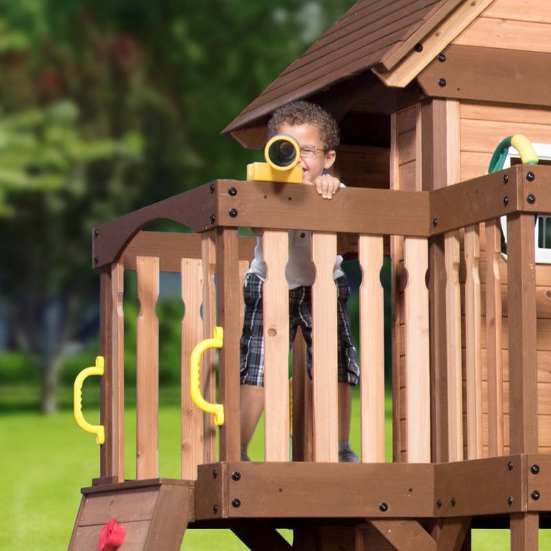 Mount Triumph Wooden Swing Set