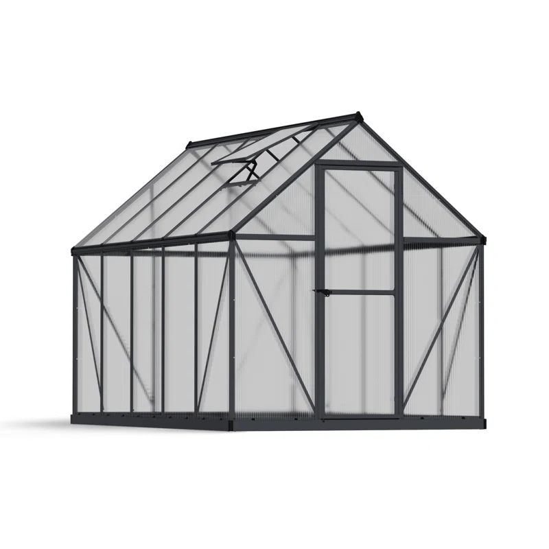 Palram - Canopia Mythos 6' W x 10' D Hobby Greenhouse