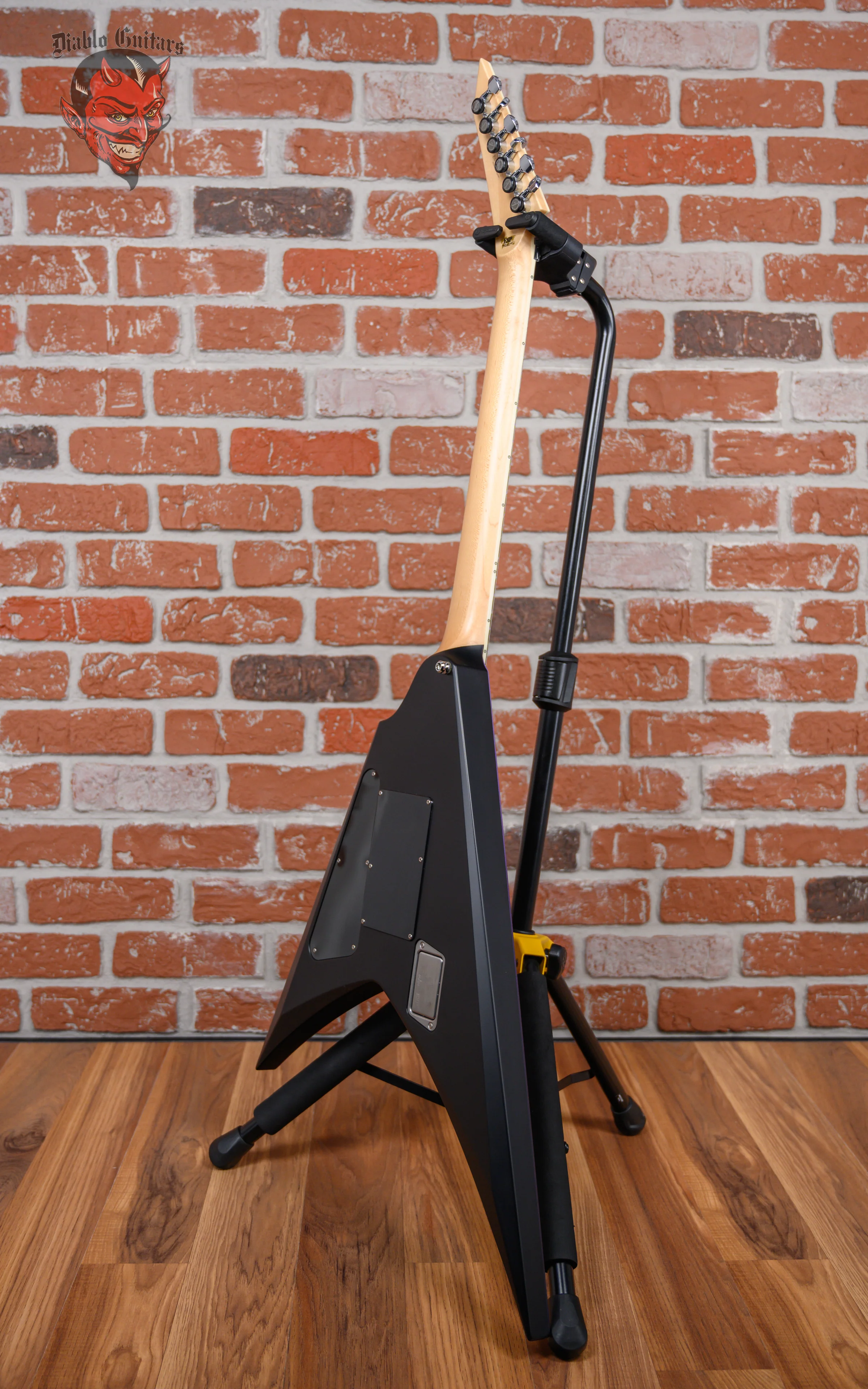 ESP Custom Shop Alexi Laiho Signature Purple Fade Satin w/ Ripped Pinstripes 2022 w/OHSC