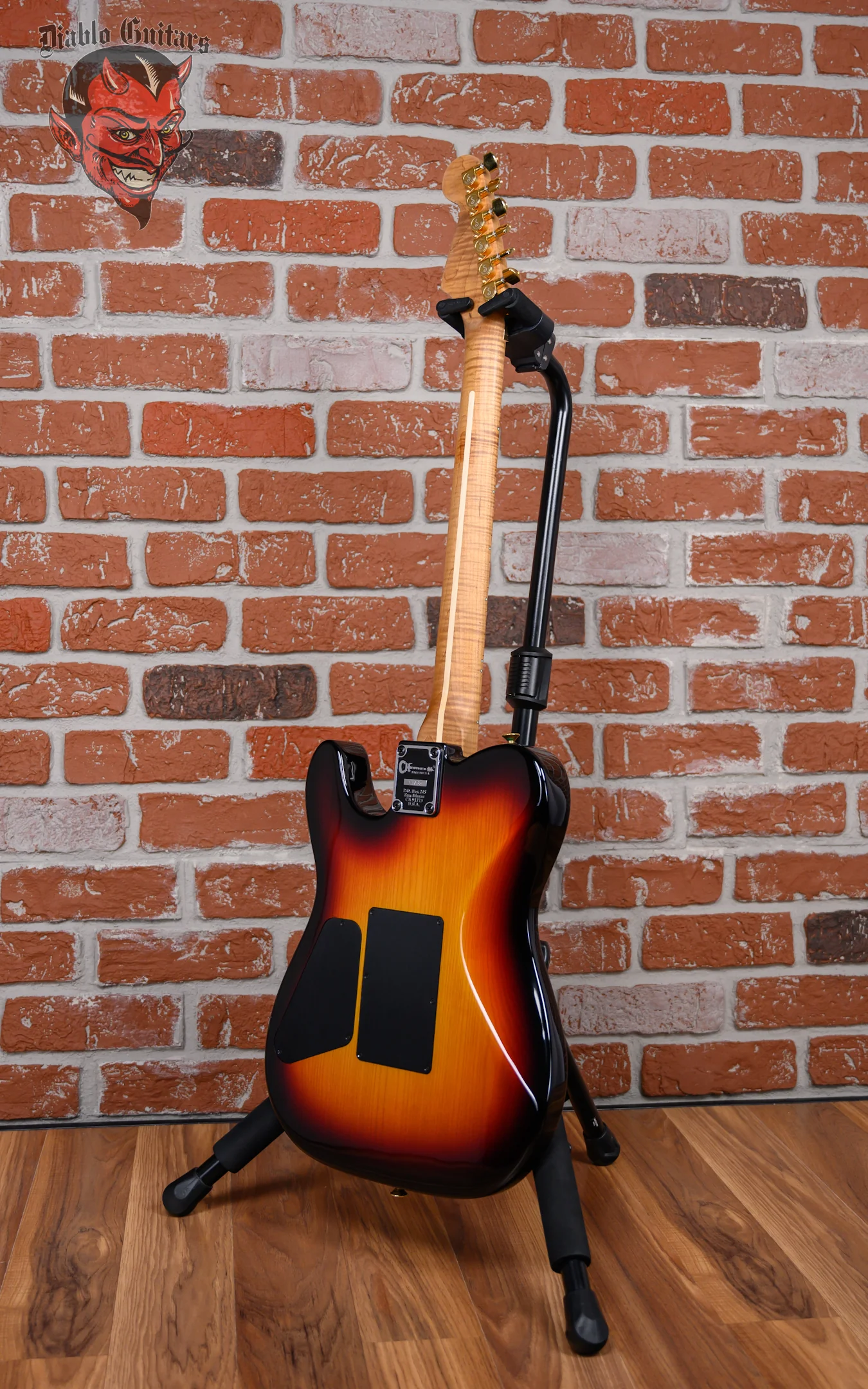 Charvel USA Custom Shop Select CCS ST2 HS FR Flame Maple Top 3-Tone Sunburst 2022 w/OHSC