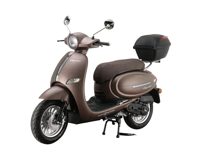 Scooter Cappucino 125 cc 85 km/h EURO 5 incl. topcase