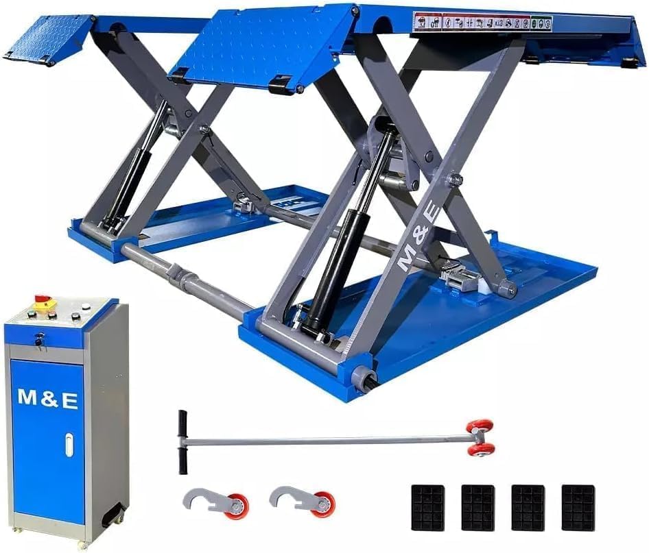 AK-X80 Mid Rise Scissor Lift Penumatic Release 41.25