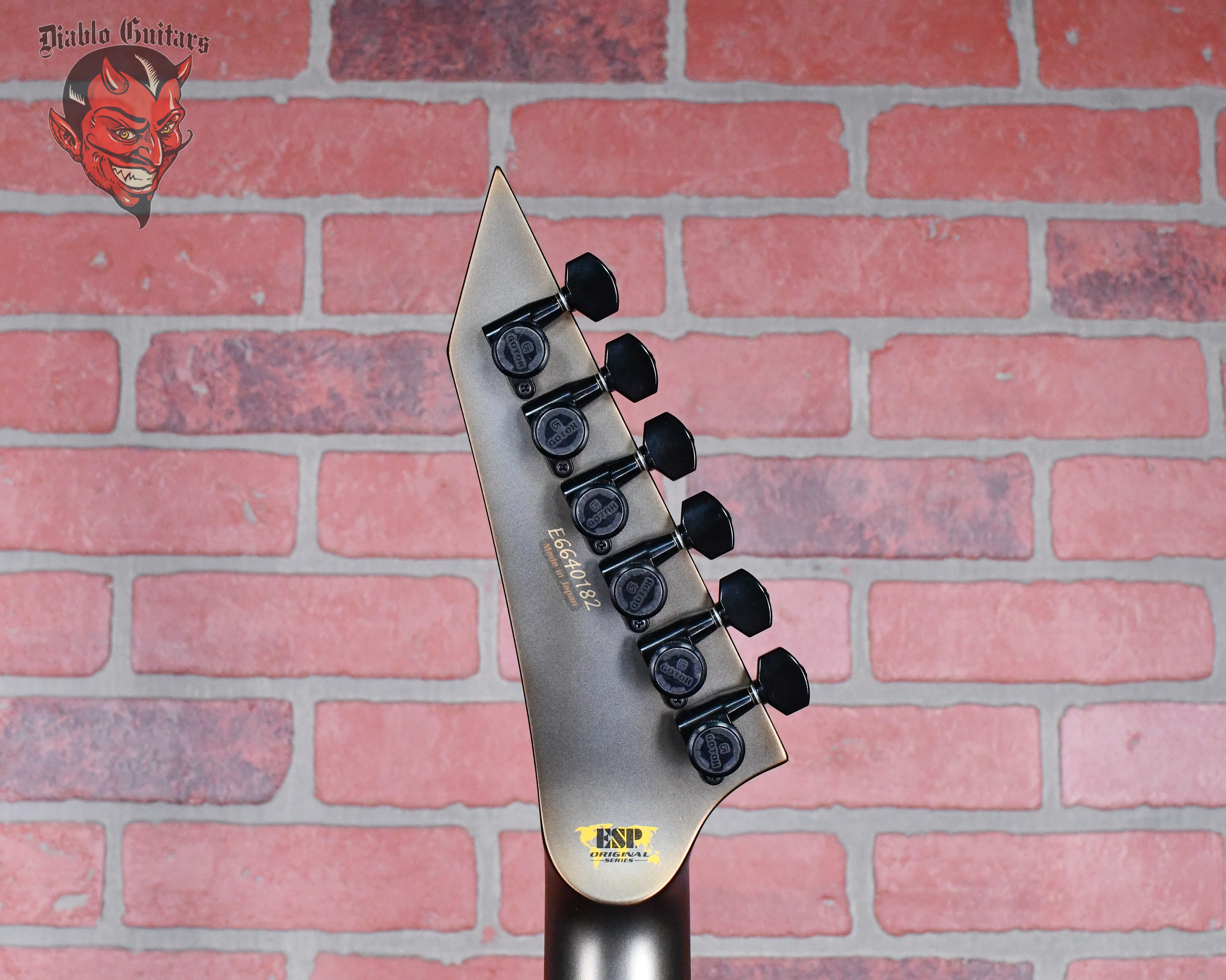 ESP Original Series Horizon II Custom Cast Metal Rusty Iron 2018 w/OHSC