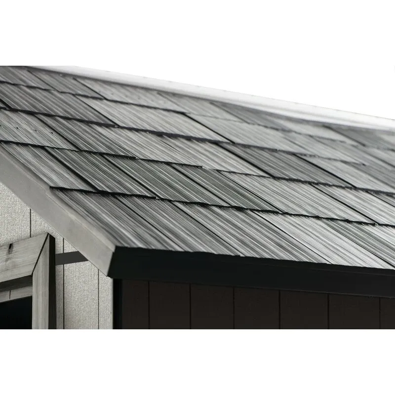 Oakland 7.5 ft wide x 7.5 ft deep plastic storage shed