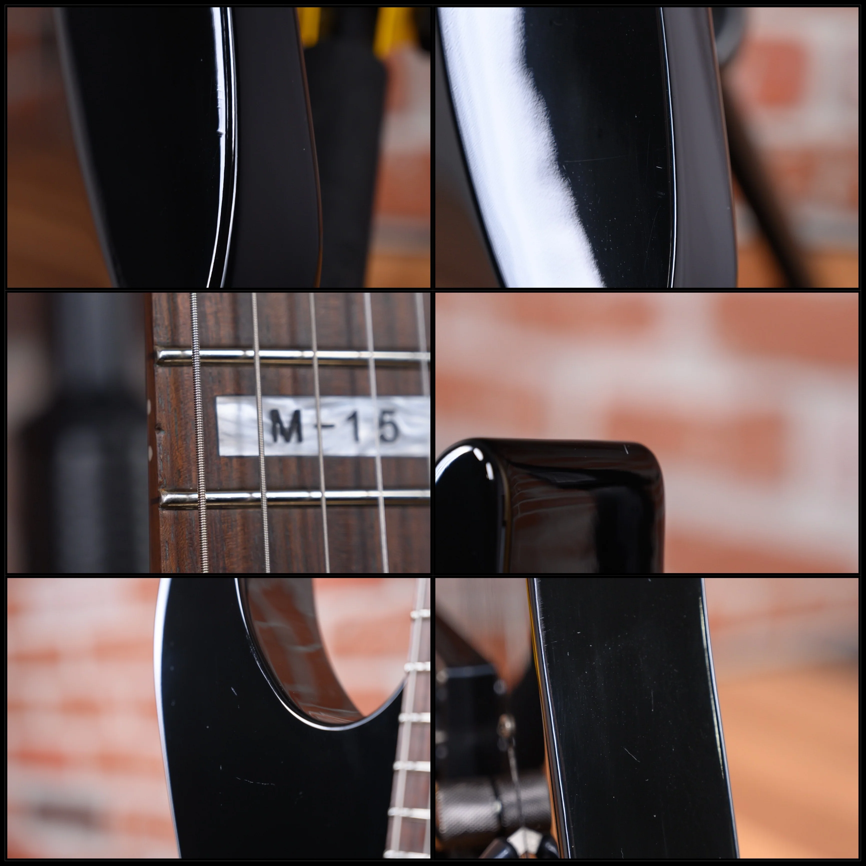 ESP LTD M-15 Gloss Black 2010 w/Hardshell Case