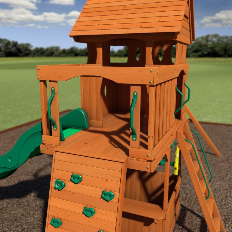 Monterey Wooden Swing Set