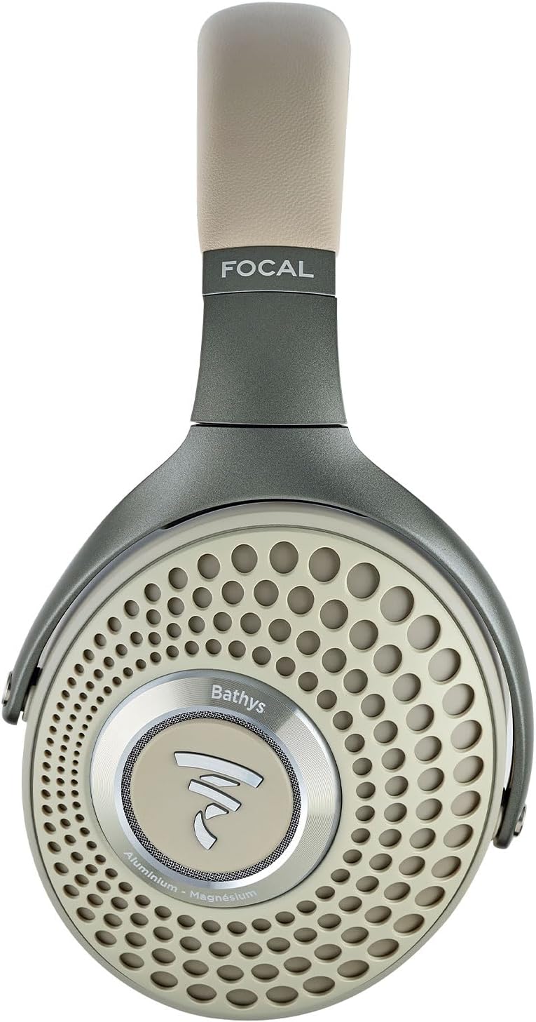 Focal Bathys Over-Ear Hi-Fi Bluetooth Wireless Headphones, Dune Finish