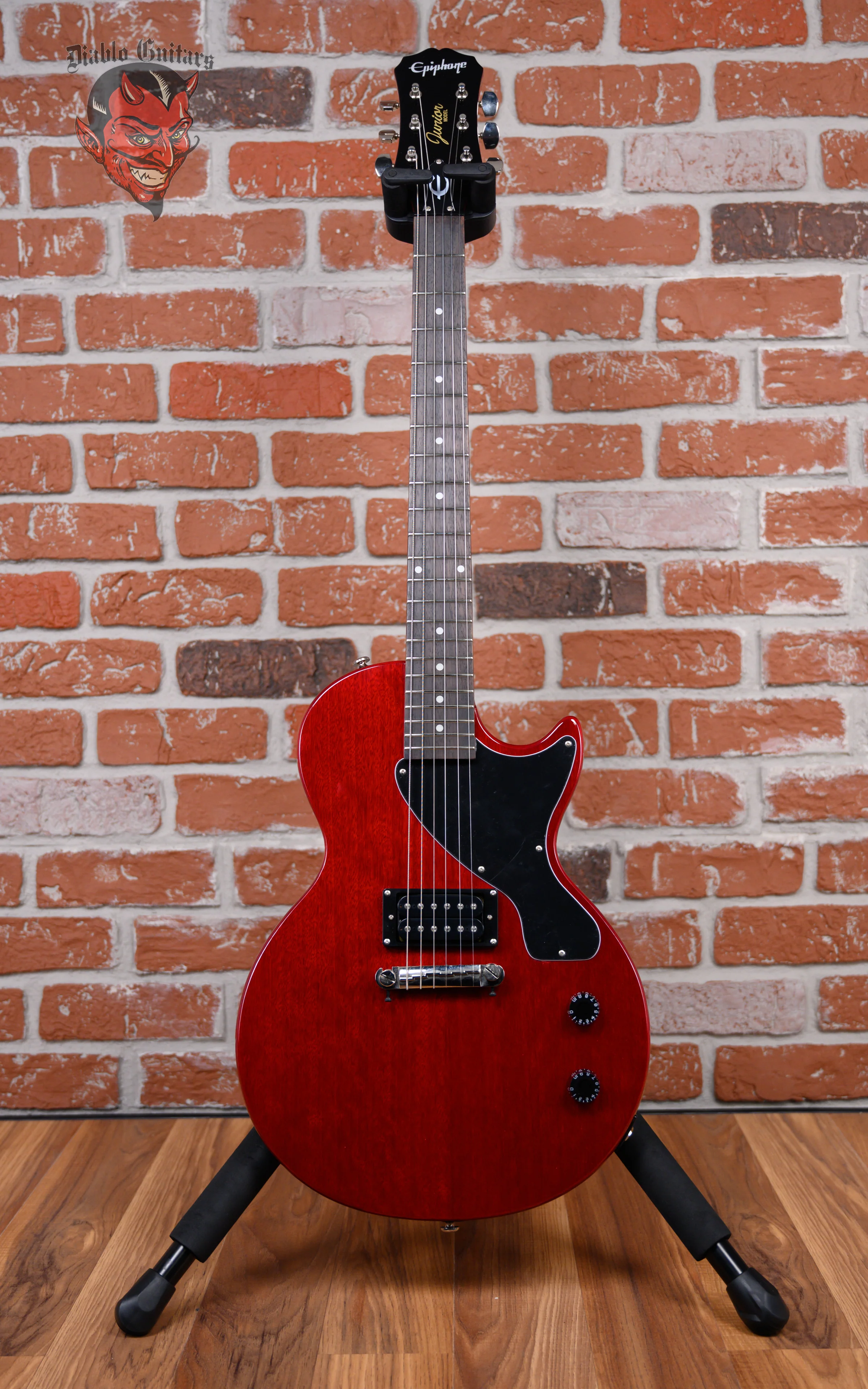 Epiphone Les Paul Jr. Cherry 2010 w/Hard Shell Case