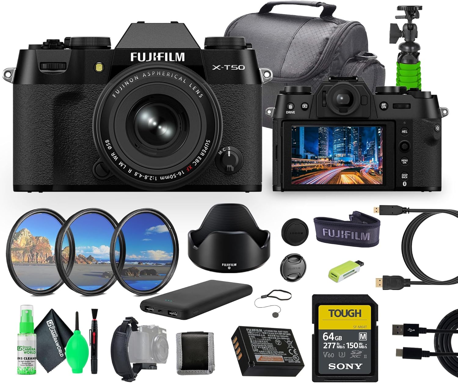 Fujifilm X-T50 Mirrorless Digital Camera