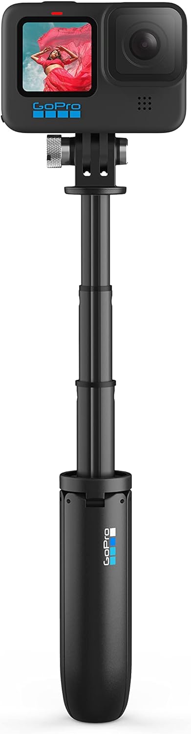 GoPro Shorty Mini Extension Pole Tripod (All GoPro Cameras) - Official GoPro Mount, Black, 2.8 cm*3.2 cm*11.7 cm