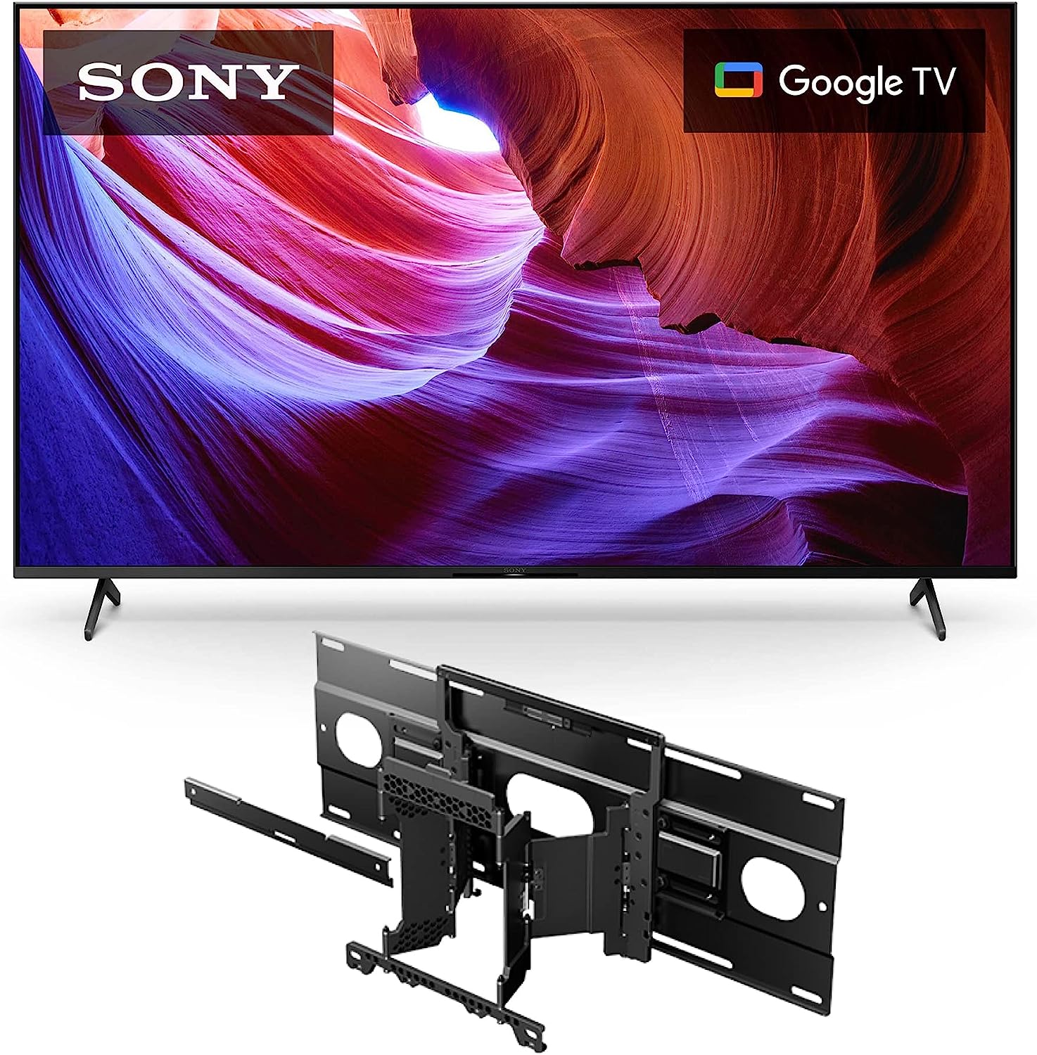 Sony 50 Inch 4K Ultra HD TV X85K Series: LED Smart Google TV with Dolby Vision HDR and Native 120HZ Refresh Rate KD50X85K- Latest Model, Black