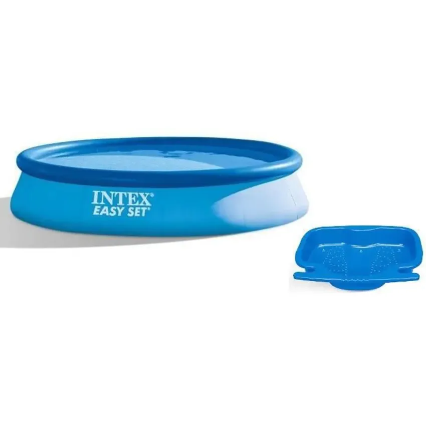 Kit piscine easy set autoportante (&oslash;)3,96 x (h)0,84m et p&eacute;diluve