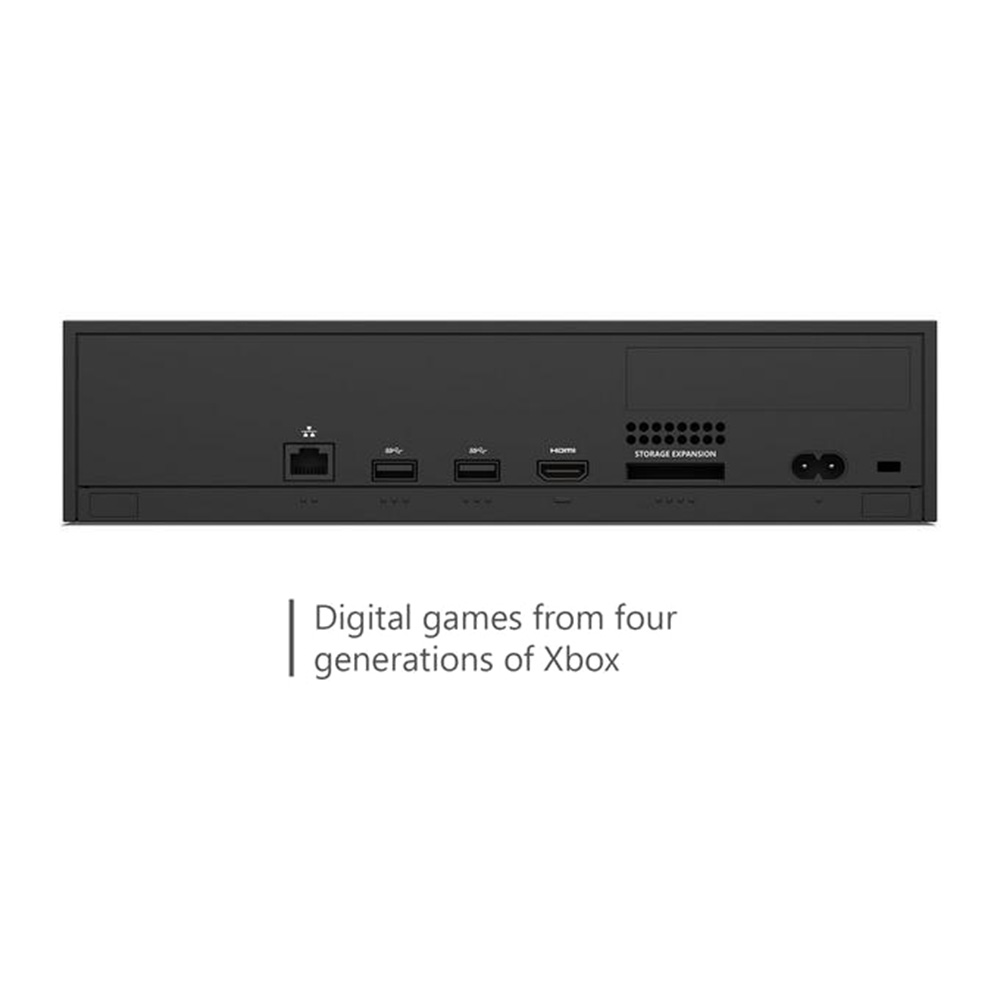 MICROSOFT Xbox Series S - 1 TB SSD, Black