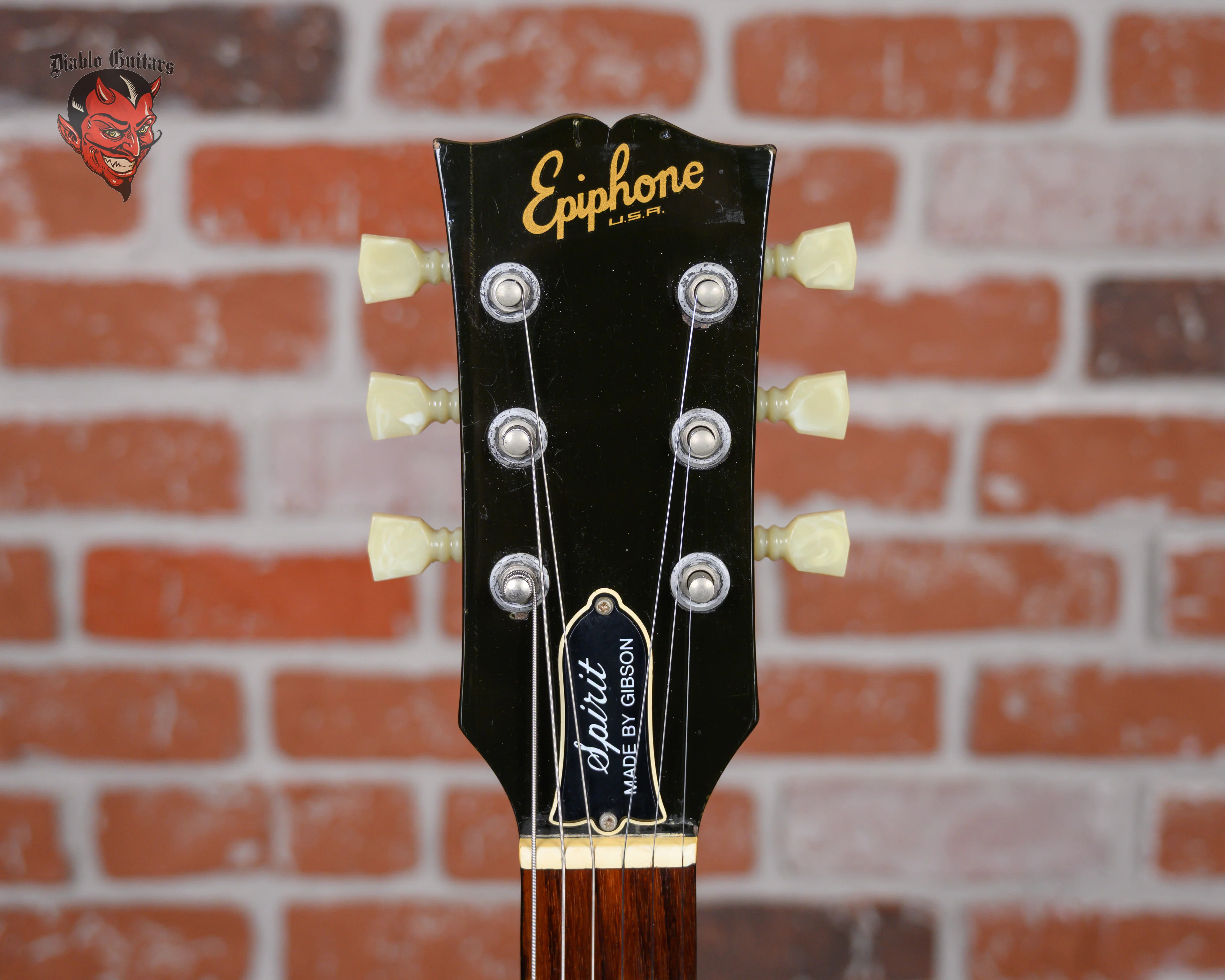 Epiphone USA Spirit Figured Maple Top Sunburst 1982 w/OHSC