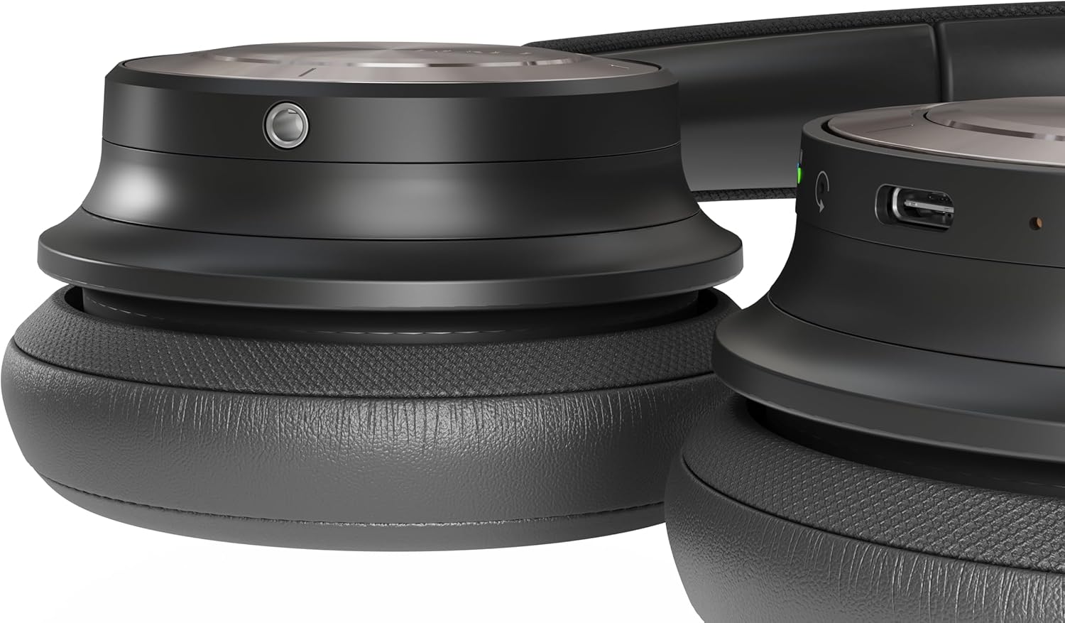 DALI IO-8 Over-The-Ear Wireless/Wired Hi-Fi Headphones with ANC, Bluetooth AptX & Patented SMC Driver Technology, 35 Hours Battery Life - (Iron Black)