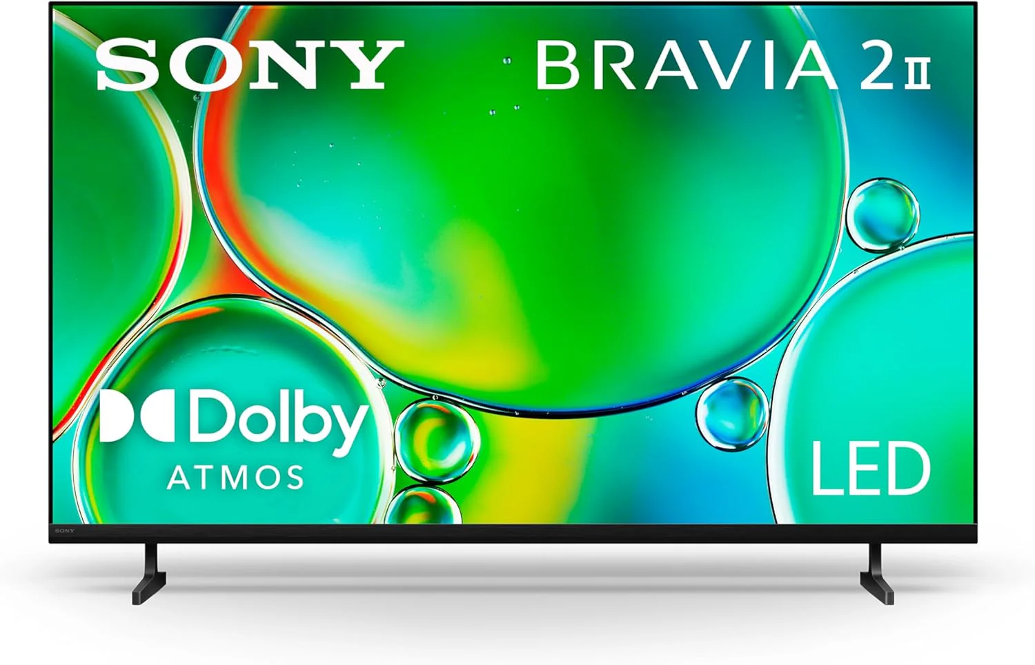 Sony BRAVIA 2 II 50 Inch 4K Ultra HD LED Smart TV with Google TV and Exclusive Features for PlayStation®5 (K-50S20M2), 2025 Model