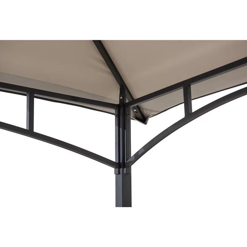 Bayamo 8 Ft. W x 5 Ft. D Steel Grill Gazebo