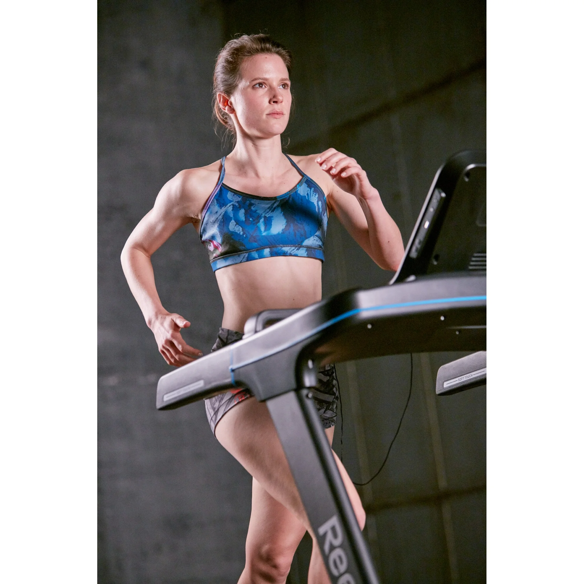 Reebok Jet 300 Series Treadmill with Incline, Foldable, Bluetooth, Walking or Running, 2.5 HP, 12.4 MPH, 308 lb. Capacity