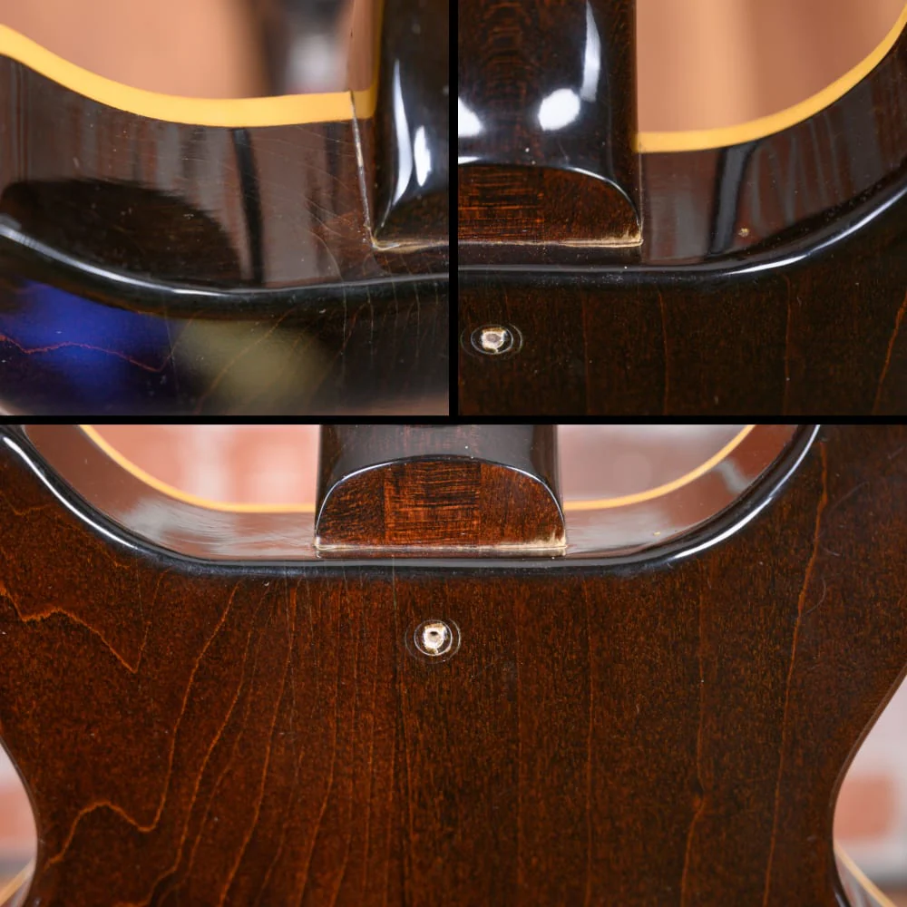 Epiphone USA Spirit Figured Maple Top Sunburst 1982 w/OHSC