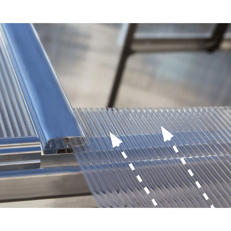 Palram - Canopia Essence 95.4 in W Hobby Greenhouse  ( 91