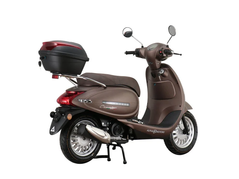 Scooter Cappucino 125 cc 85 km/h EURO 5 incl. topcase