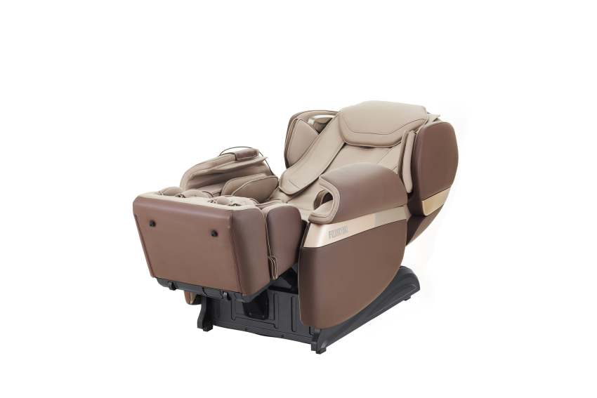 Fujiiryoki Calm Plus Flex Frame SL Track Massage Chair w/ Touchscreen Remote