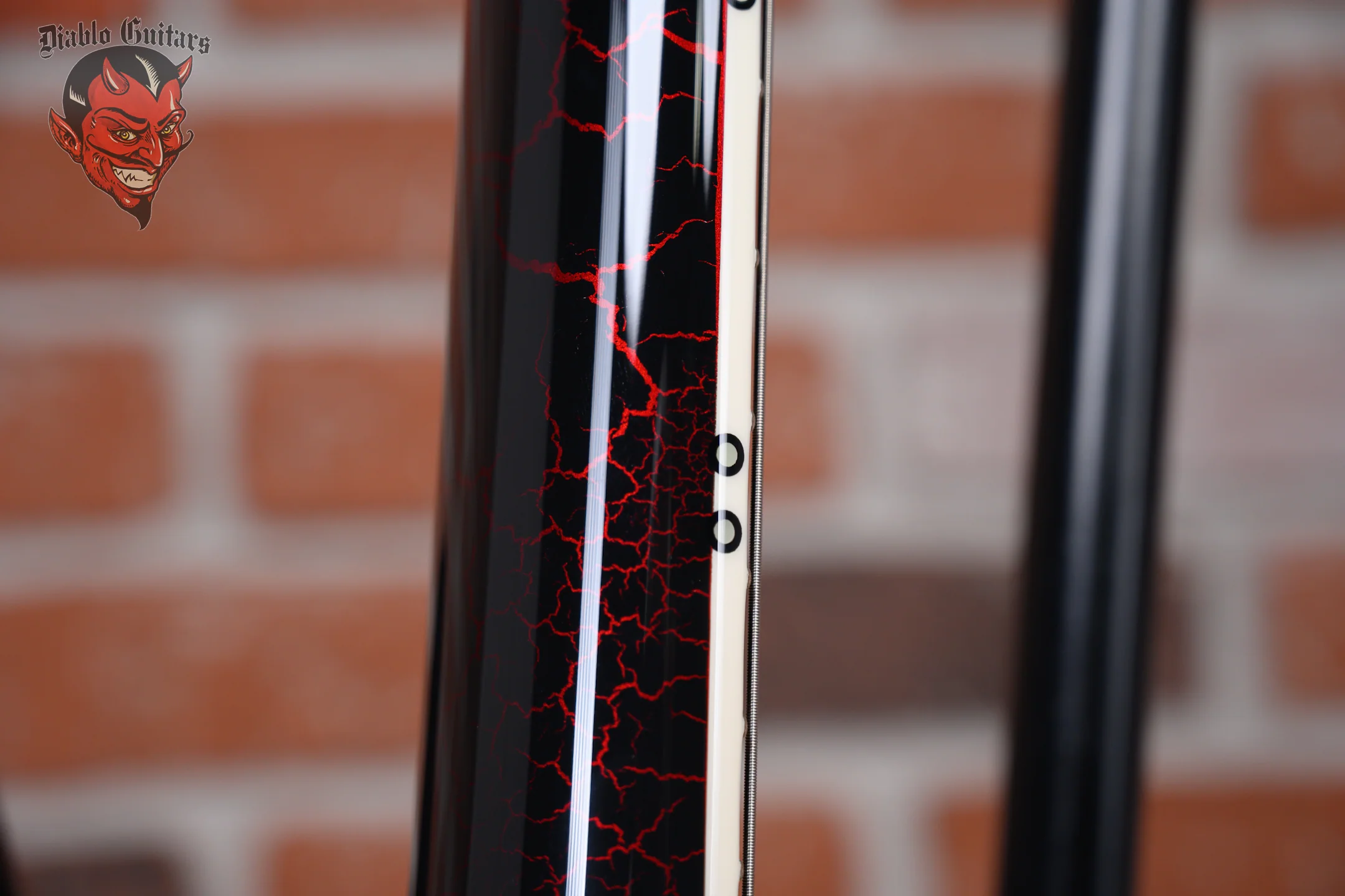 ESP Custom Shop Sammy Duet Random Star Signature Model Metallic Candy Apple Red Crackle Under Pearl Black 2025 w/OHSC