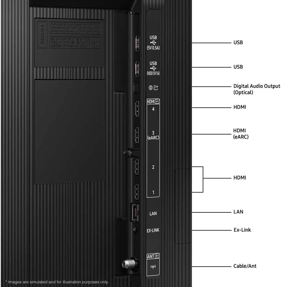 Samsung 50-Inch Class QLED 4K Q80D Series Quantum HDR+ Smart TV w/Dolby Atmos, Object Tracking Sound Lite, Direct Full Array, Motion Xcelerator, Alexa Built-in (QN50Q80D, 2024 Model)
