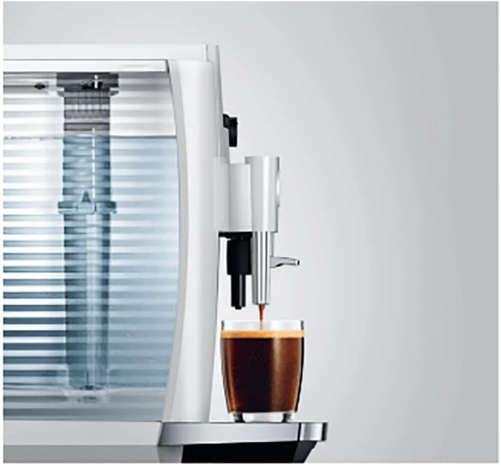 Jura E4 Piano White Automatic Coffee Machine