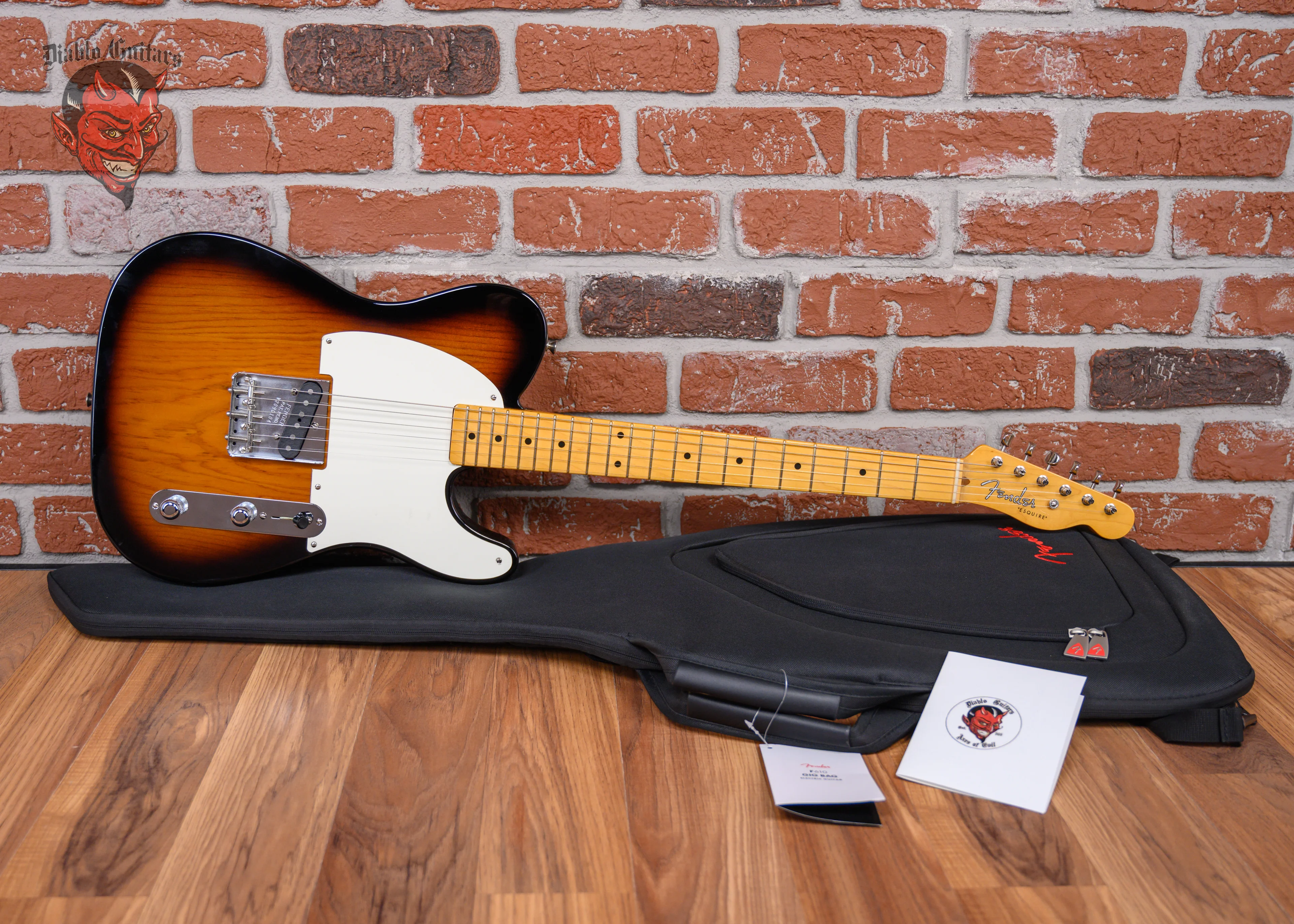 Fender 70th Anniversary Esquire 2-Color Sunburst 2020 w/Gigbag